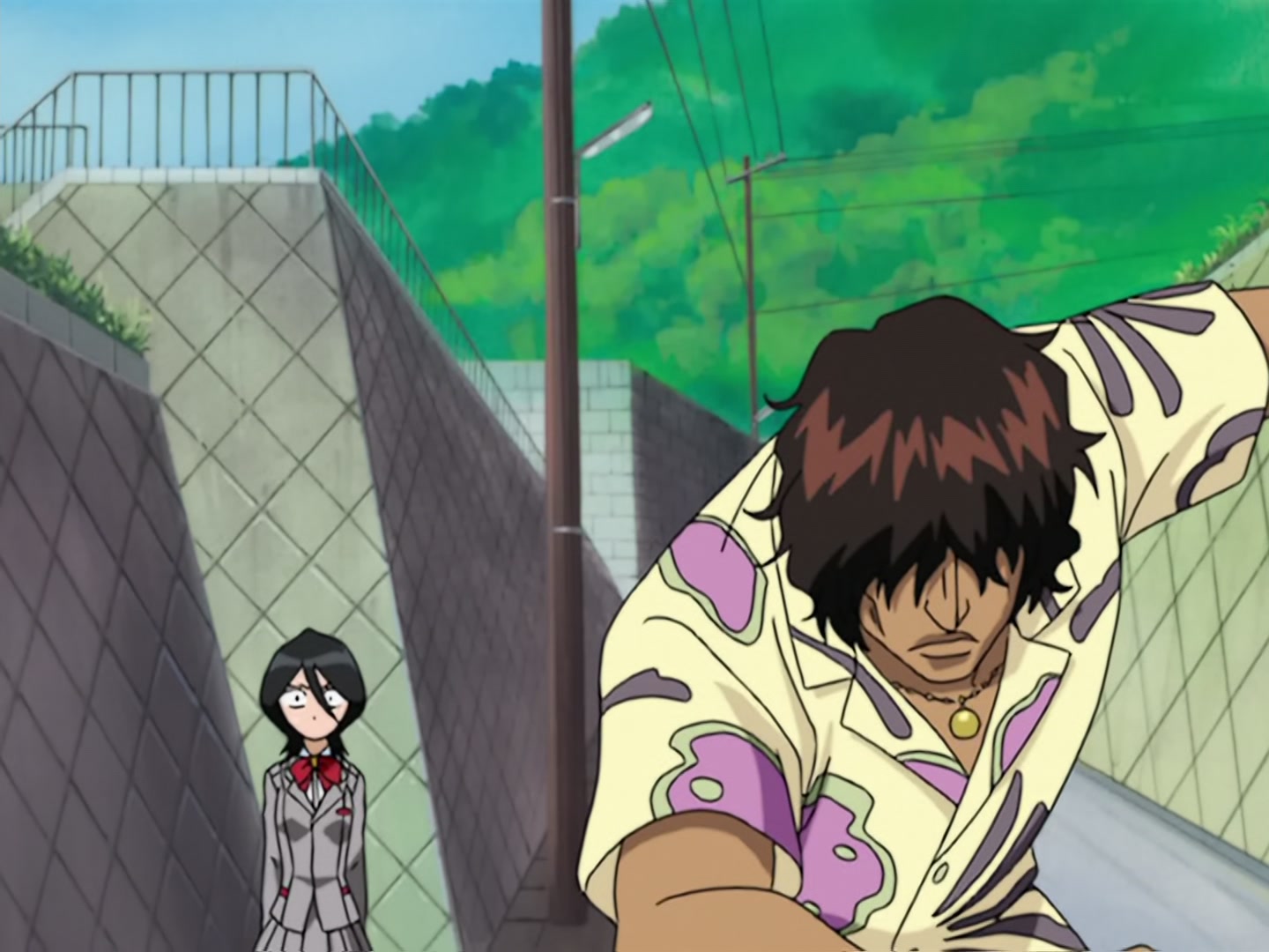 Bleach Ep 5: Beat the Invisible Enemy! @ 00:04:11