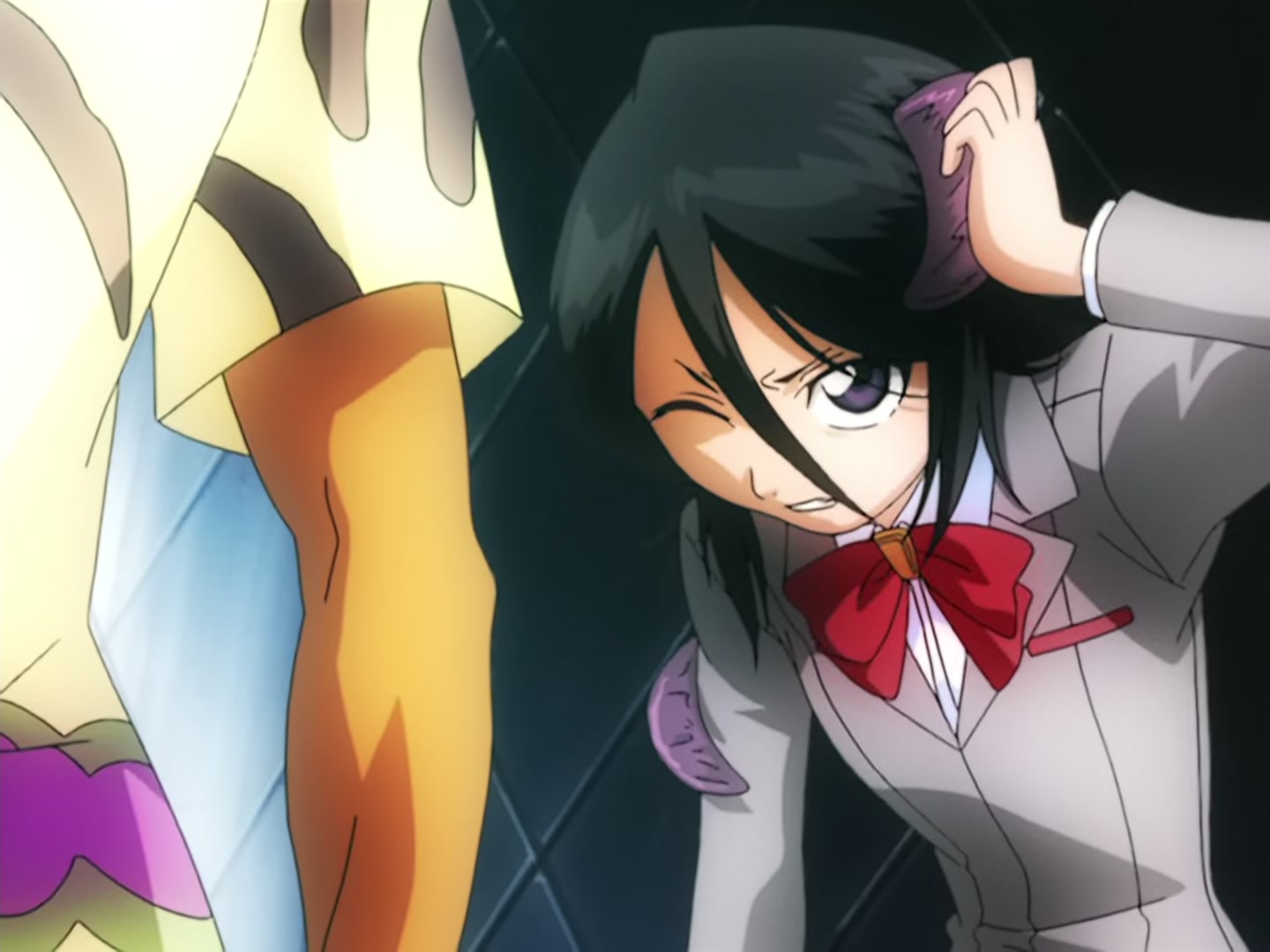 Bleach Ep 5: Beat the Invisible Enemy! @ 00:08:26
