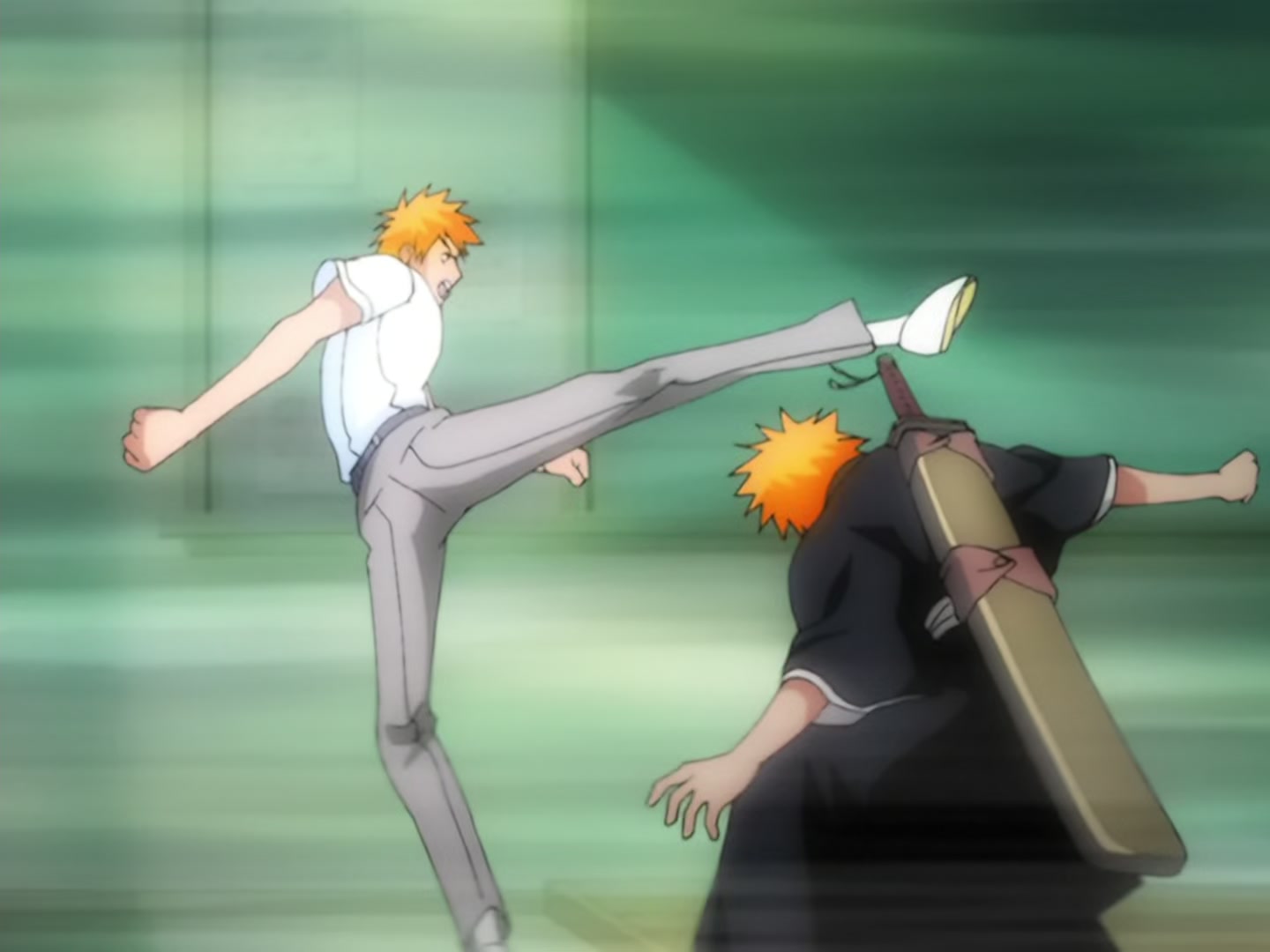 Bleach Ep 6: Fight to the Death! Ichigo vs. Ichigo @ 00:14:38