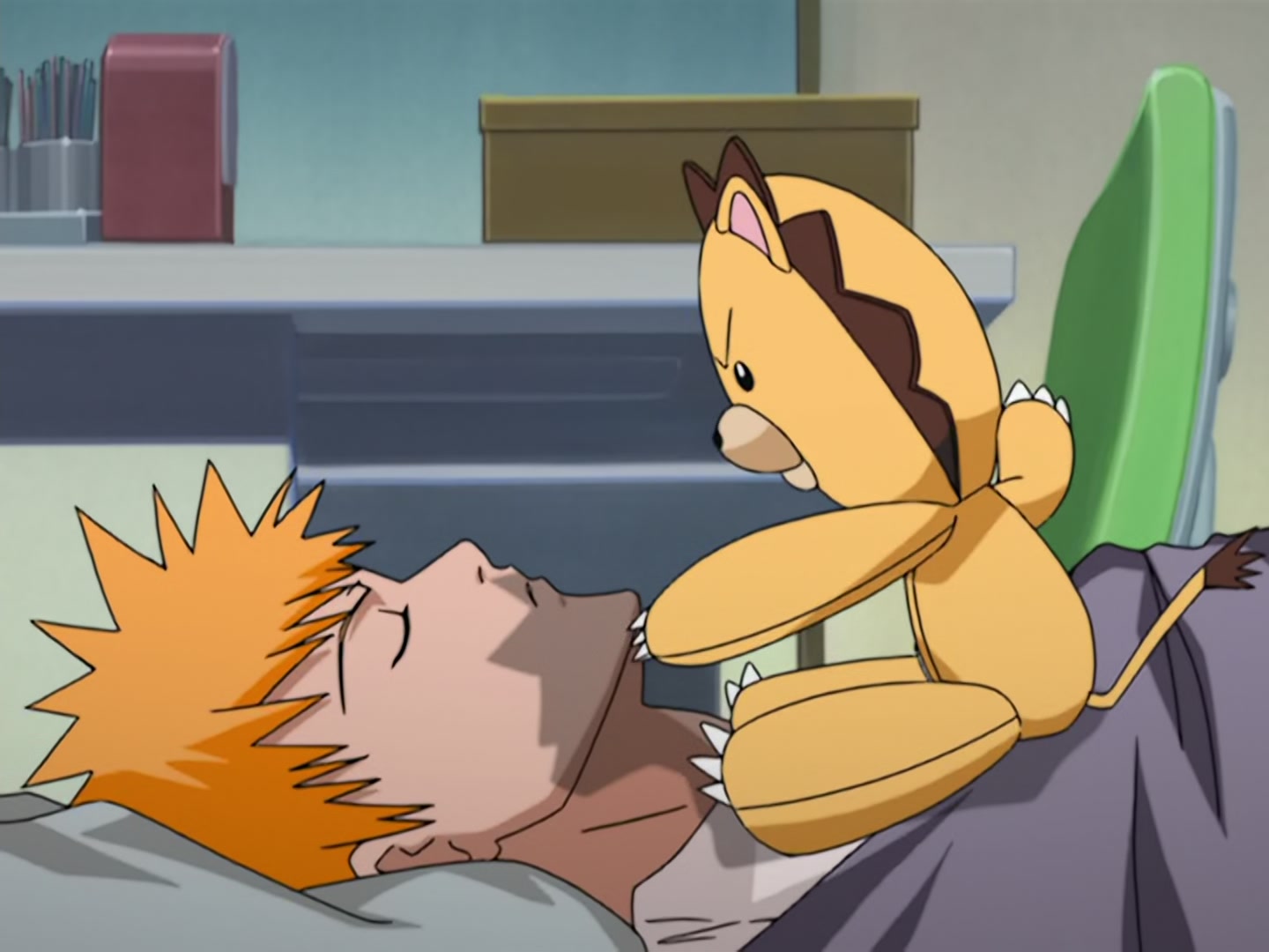 Bleach Ep 7: Greetings from a Stuffed Lion @ 00:13:09
