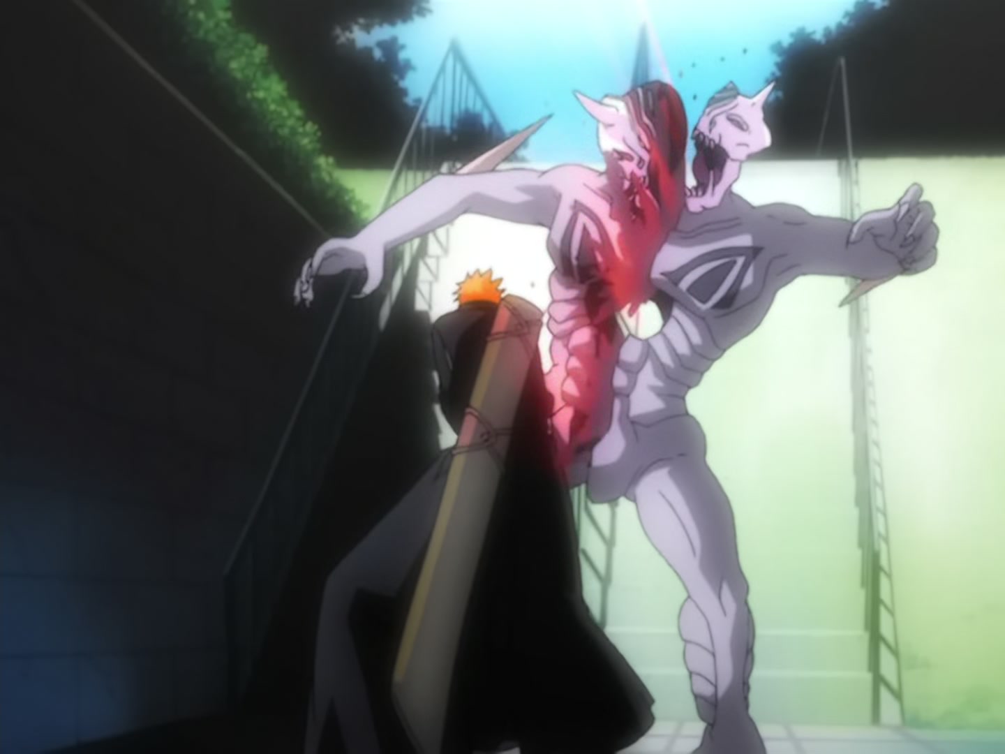 Bleach Ep 14: Back to Back, a Fight to the Death! @ 00:01:56