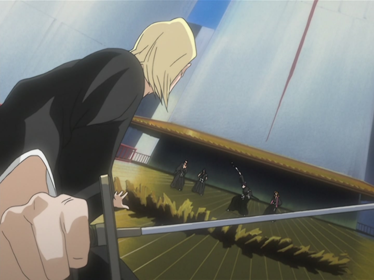 Bleach Ep 35: Aizen Assassinated! @ 00:04:42
