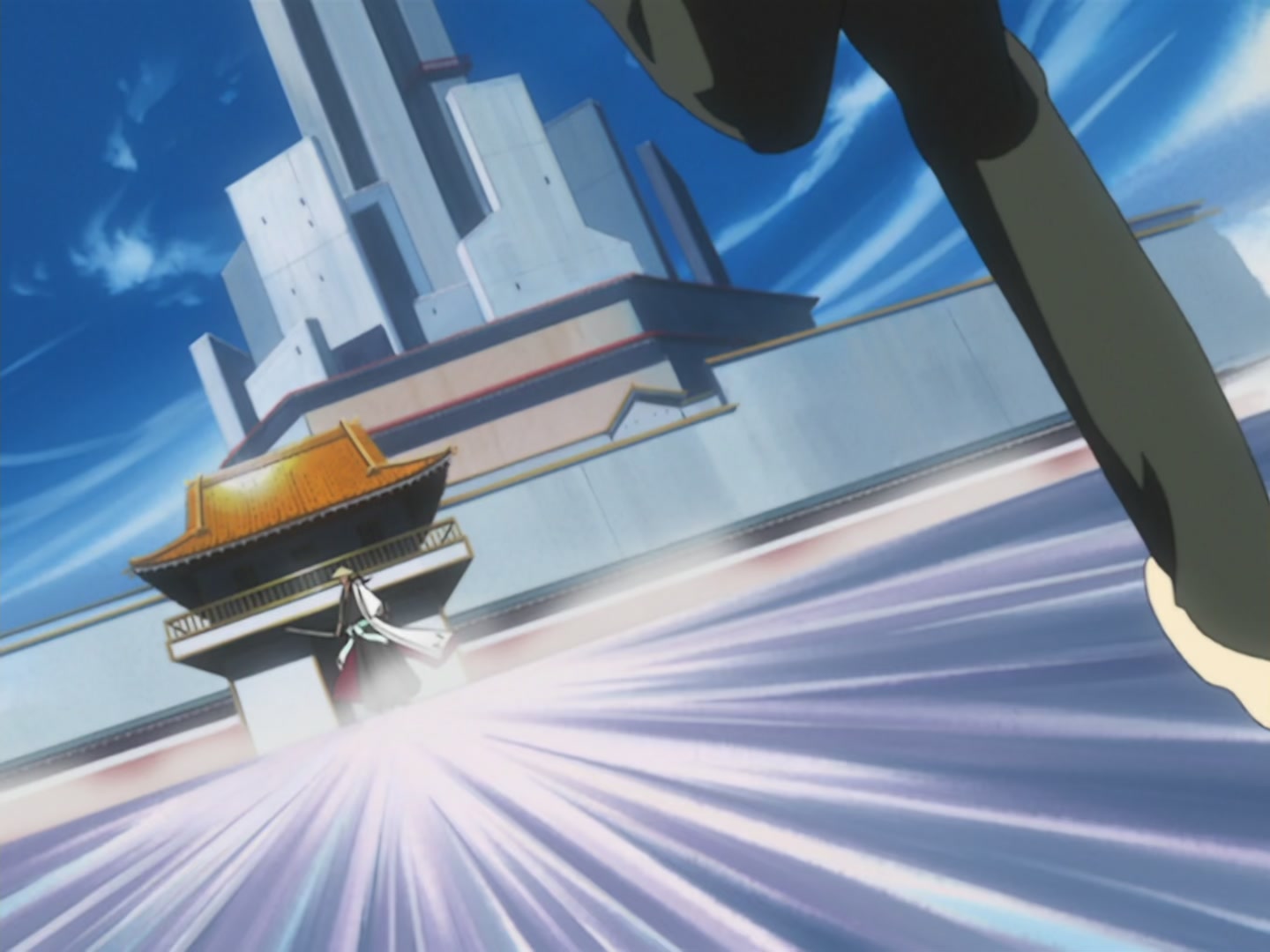 Bleach Ep 38: Desperation! The Broken Zangetsu @ 00:02:37