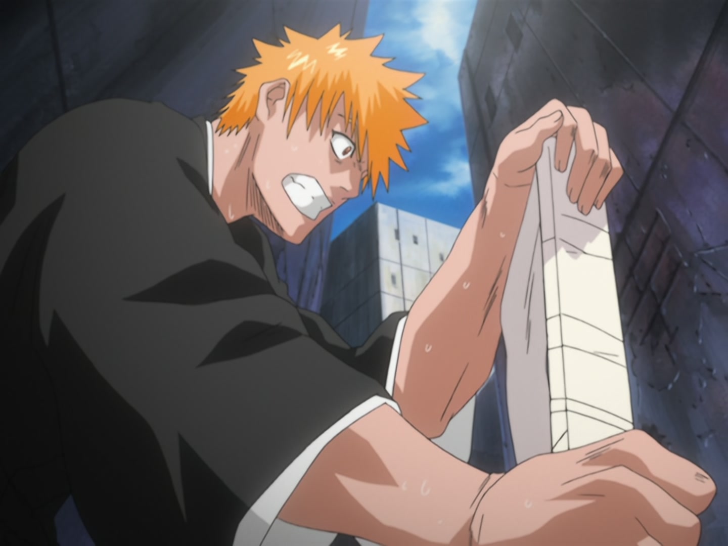 Bleach Ep 38: Desperation! The Broken Zangetsu @ 00:07:29