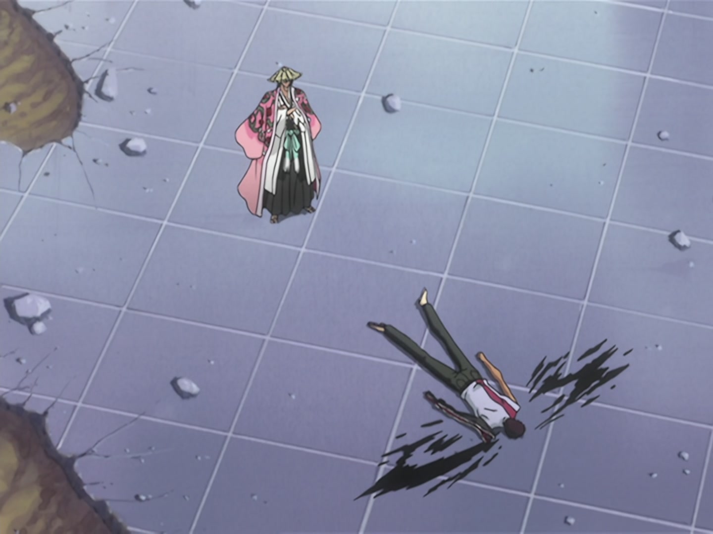 Bleach Ep 38: Desperation! The Broken Zangetsu @ 00:08:45