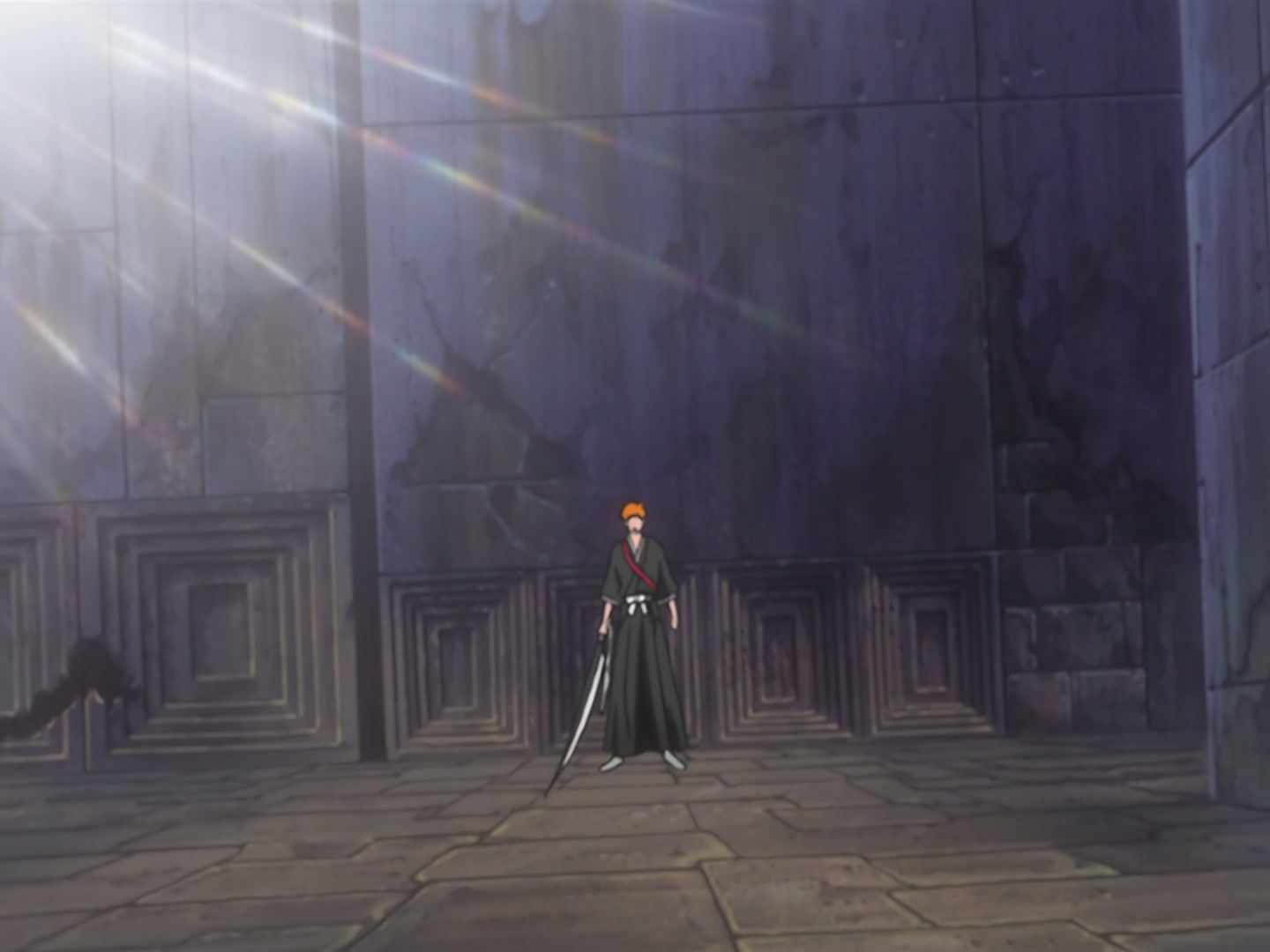 Bleach Ep 38: Desperation! The Broken Zangetsu @ 00:12:34