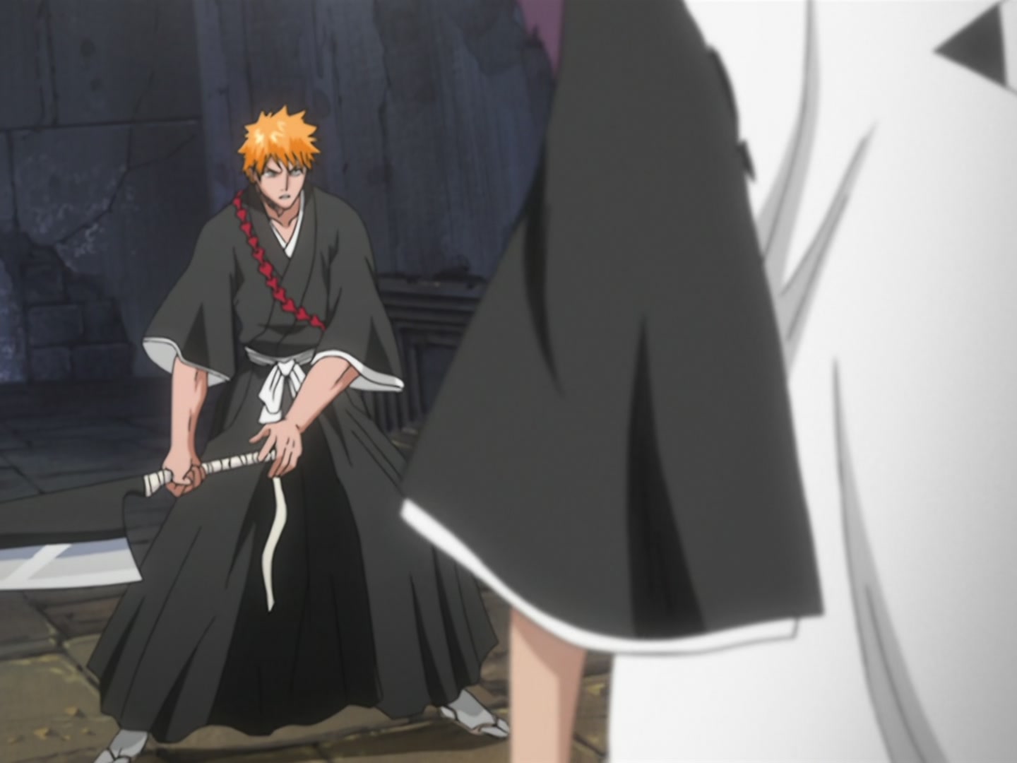 Bleach Ep 38: Desperation! The Broken Zangetsu @ 00:14:17
