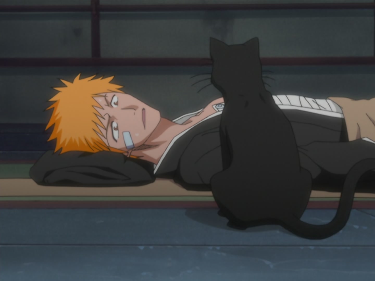 Bleach Ep 41: Reunion, Ichigo and Rukia @ 00:02:05