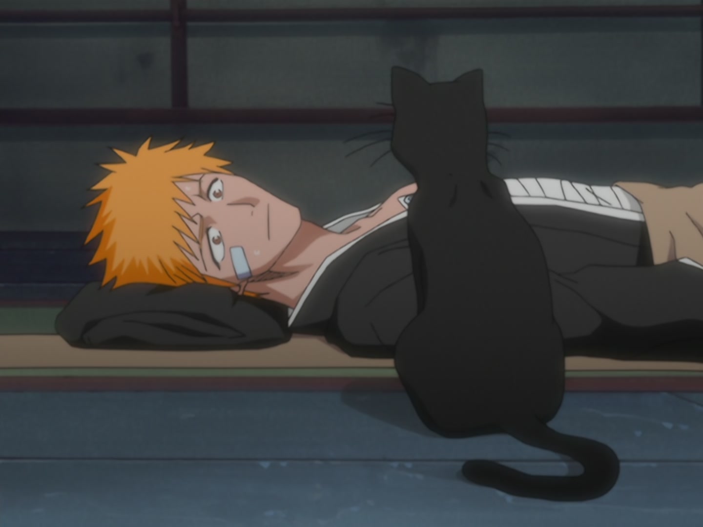Bleach Ep 41: Reunion, Ichigo and Rukia @ 00:02:14