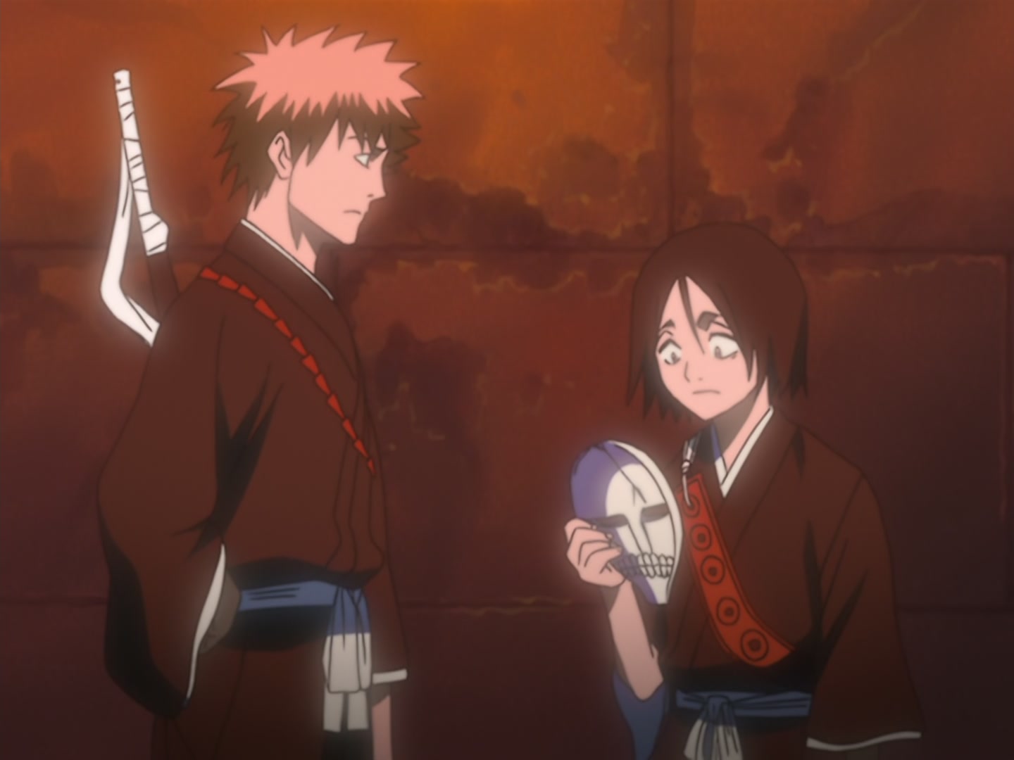 Bleach Ep 41: Reunion, Ichigo and Rukia @ 00:04:15