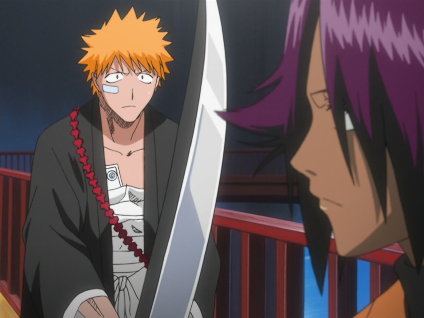 Bleach Ep 42: Yoruichi, Goddess of Flash, Dances! @ 00:04:51
