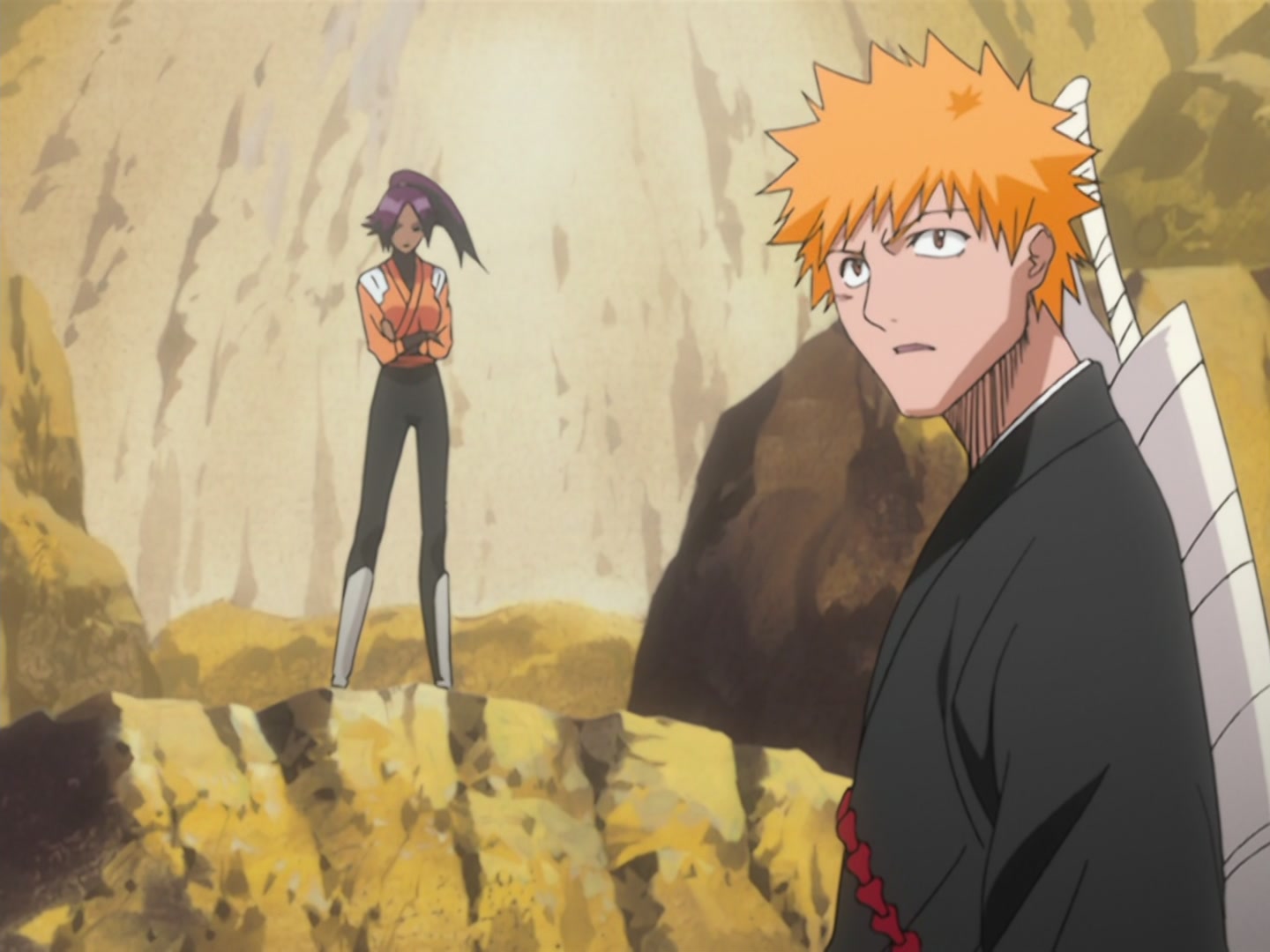 Bleach Ep 42: Yoruichi, Goddess of Flash, Dances! @ 00:18:48