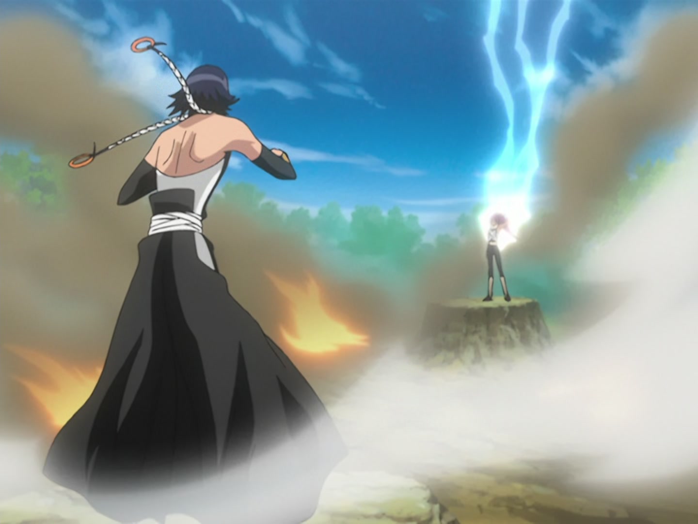 Bleach Ep 57: Senbonzakura, Crushed! @ 00:03:36