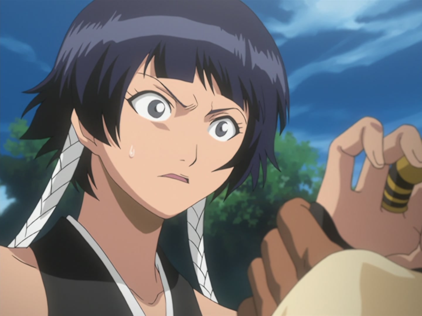 Bleach Ep 57: Senbonzakura, Crushed! @ 00:03:56