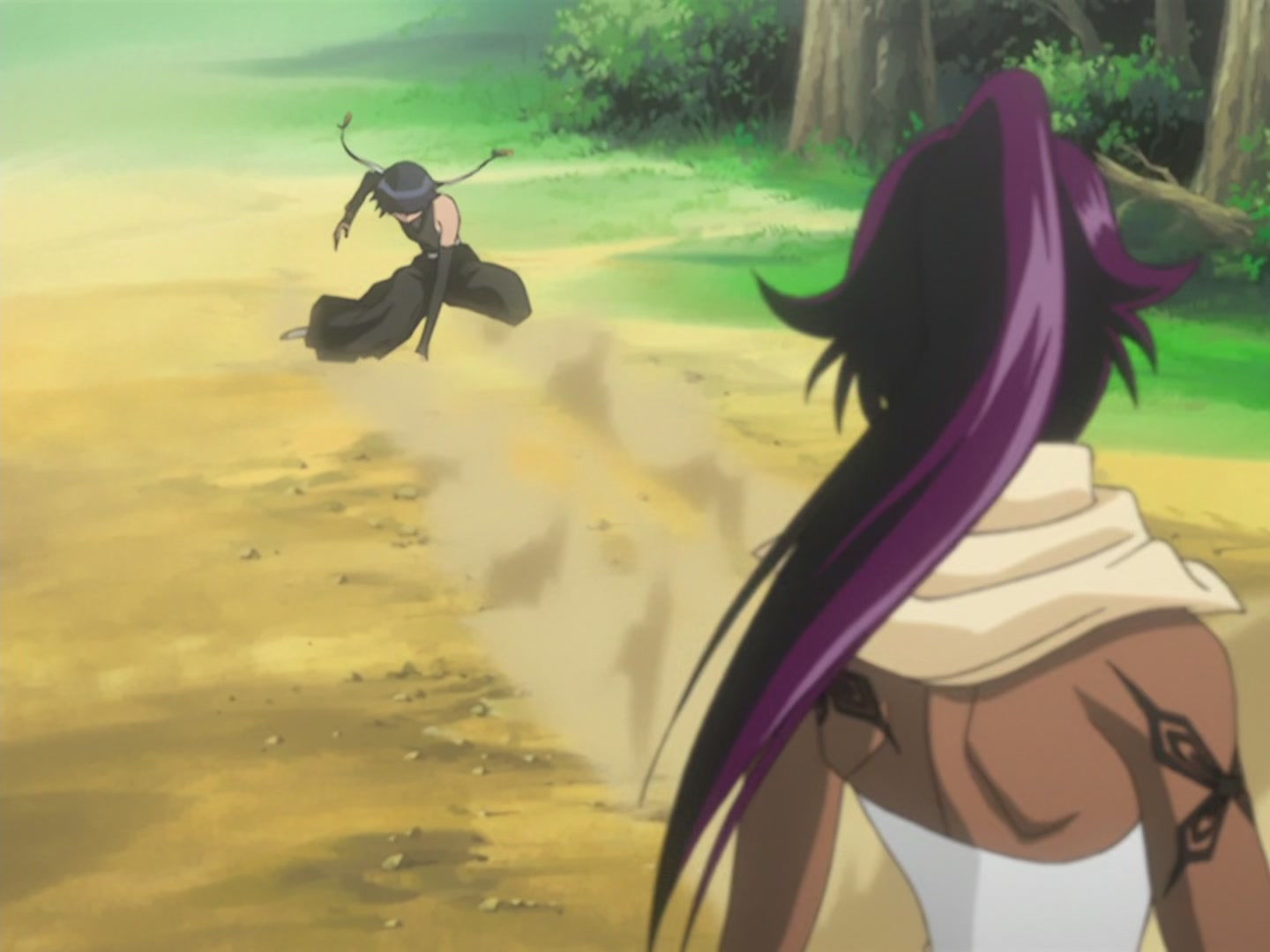 Bleach Ep 57: Senbonzakura, Crushed! @ 00:04:20