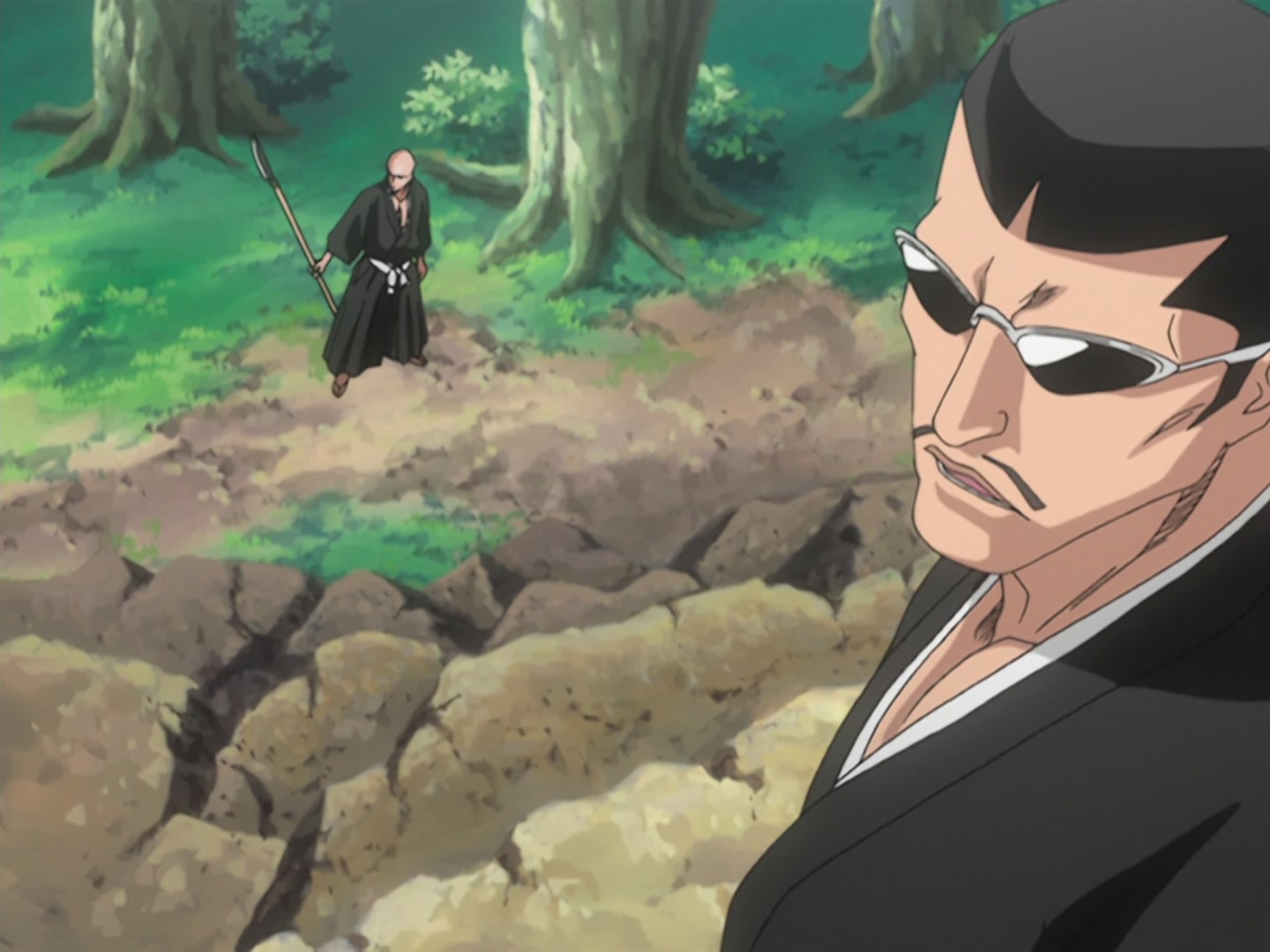 Bleach Ep 57: Senbonzakura, Crushed! @ 00:17:00