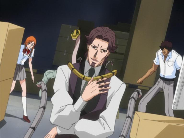 Bleach Ep 71: The Moment of Collision! An Evil Hand Draws Near to the Quincy @ 00:02:39