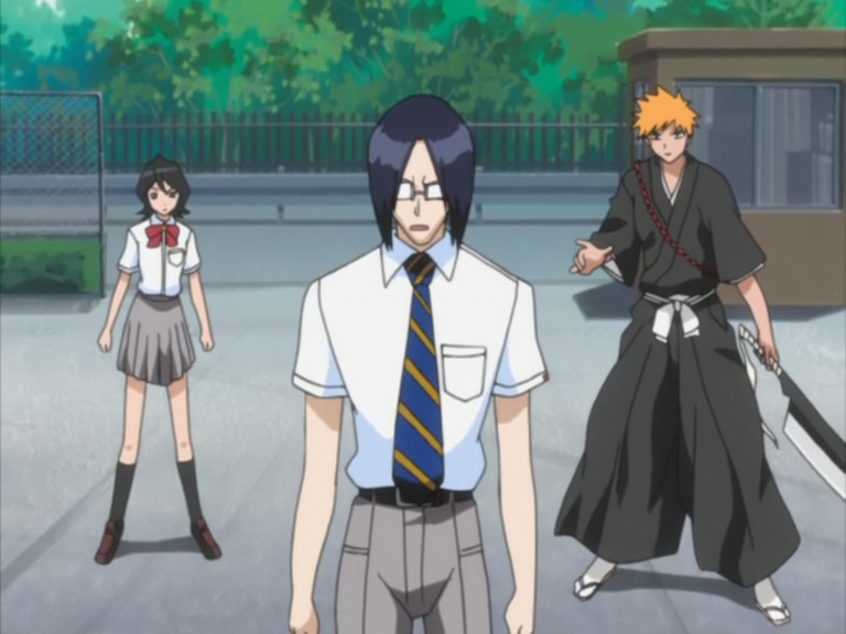 Bleach Ep 71: The Moment of Collision! An Evil Hand Draws Near to the Quincy @ 00:04:23