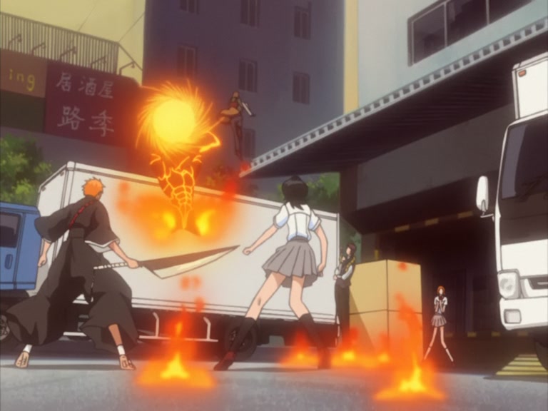 Bleach Ep 71: The Moment of Collision! An Evil Hand Draws Near to the Quincy @ 00:06:36