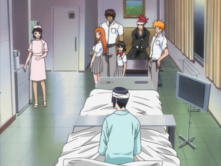 Bleach Ep 72: Water Attack! Escape from the Shutdown Hospital @ 00:01:59