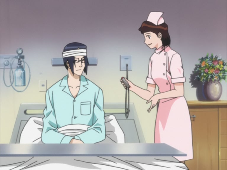 Bleach Ep 72: Water Attack! Escape from the Shutdown Hospital @ 00:02:09