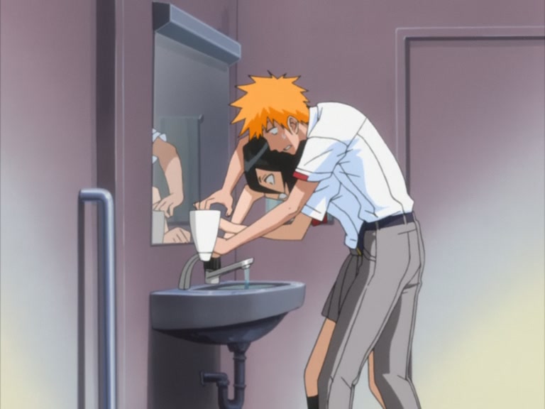 Bleach Ep 72: Water Attack! Escape from the Shutdown Hospital @ 00:08:43