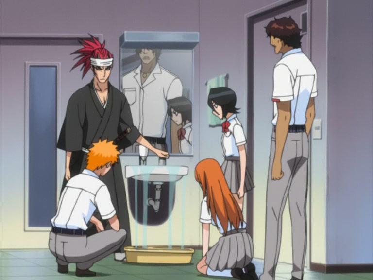 Bleach Ep 72: Water Attack! Escape from the Shutdown Hospital @ 00:09:22