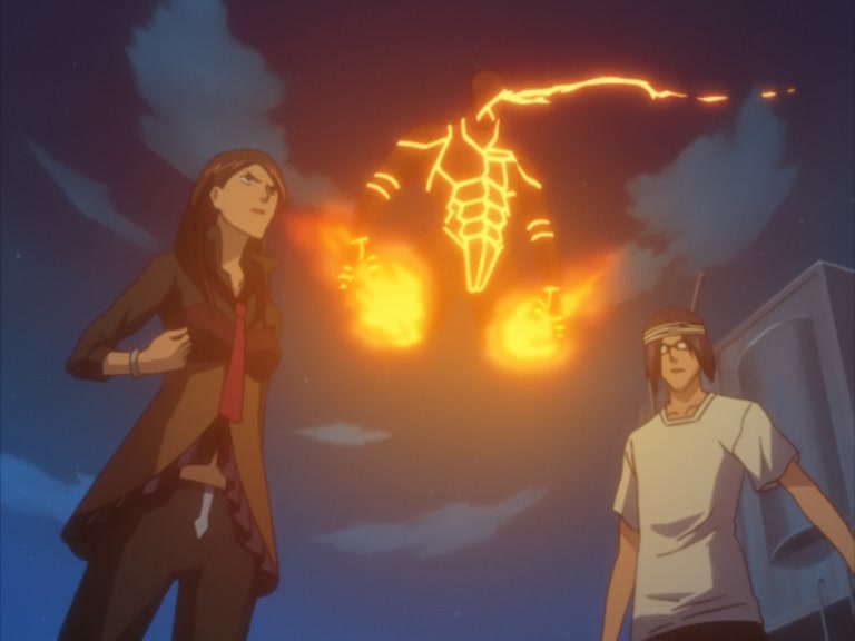 Bleach Ep 75: Earth-Shattering Event at 11th Division! The Shinigami Who Rises Again @ 00:03:32