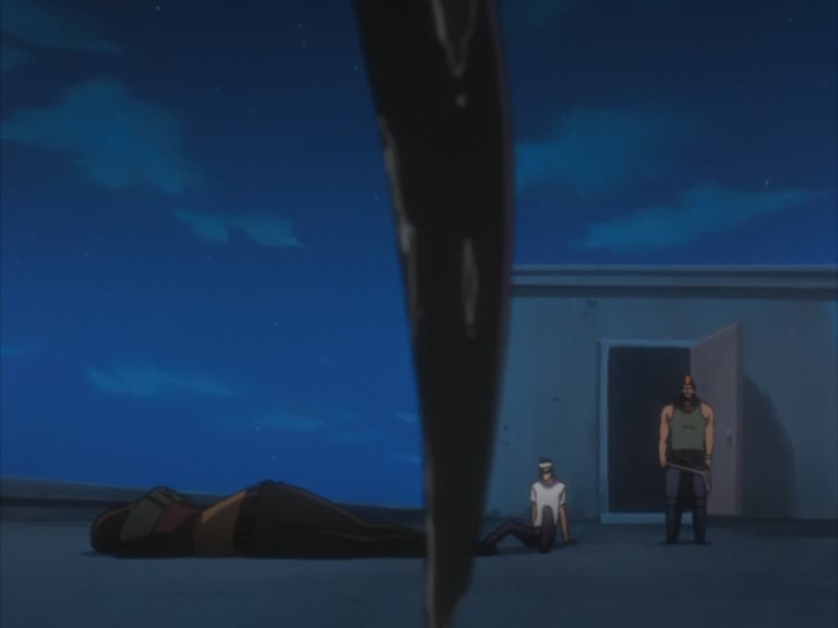 Bleach Ep 75: Earth-Shattering Event at 11th Division! The Shinigami Who Rises Again @ 00:06:04