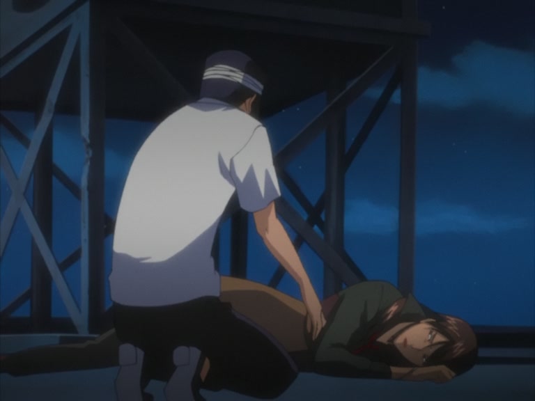 Bleach Ep 75: Earth-Shattering Event at 11th Division! The Shinigami Who Rises Again @ 00:06:38