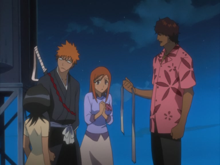 Bleach Ep 75: Earth-Shattering Event at 11th Division! The Shinigami Who Rises Again @ 00:09:05