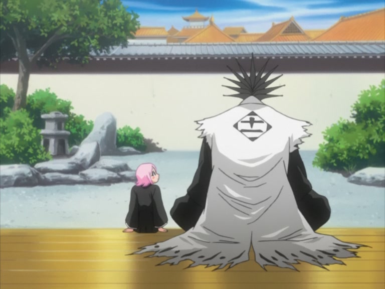 Bleach Ep 75: Earth-Shattering Event at 11th Division! The Shinigami Who Rises Again @ 00:13:05