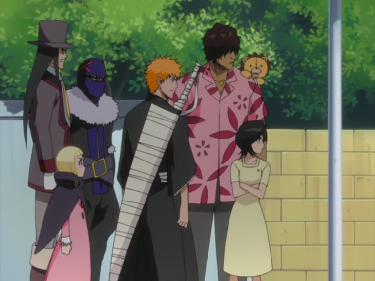Bleach Ep 75: Earth-Shattering Event at 11th Division! The Shinigami Who Rises Again @ 00:13:34