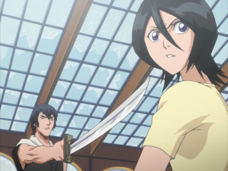 Bleach Ep 76: Force of Collision! Fried vs. Zangetsu @ 00:16:45