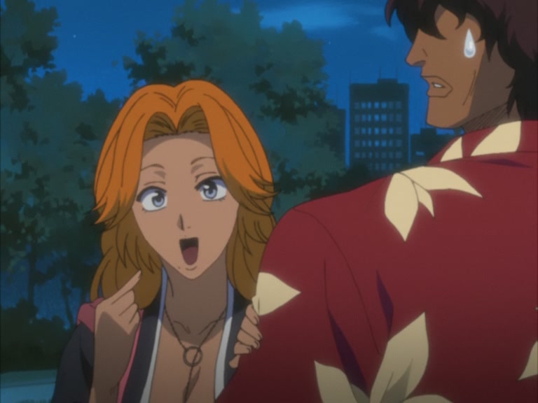 Bleach Ep 86: Rangiku Dances! Slice the Invisible Enemy! @ 00:03:46