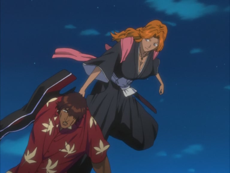 Bleach Ep 86: Rangiku Dances! Slice the Invisible Enemy! @ 00:09:36