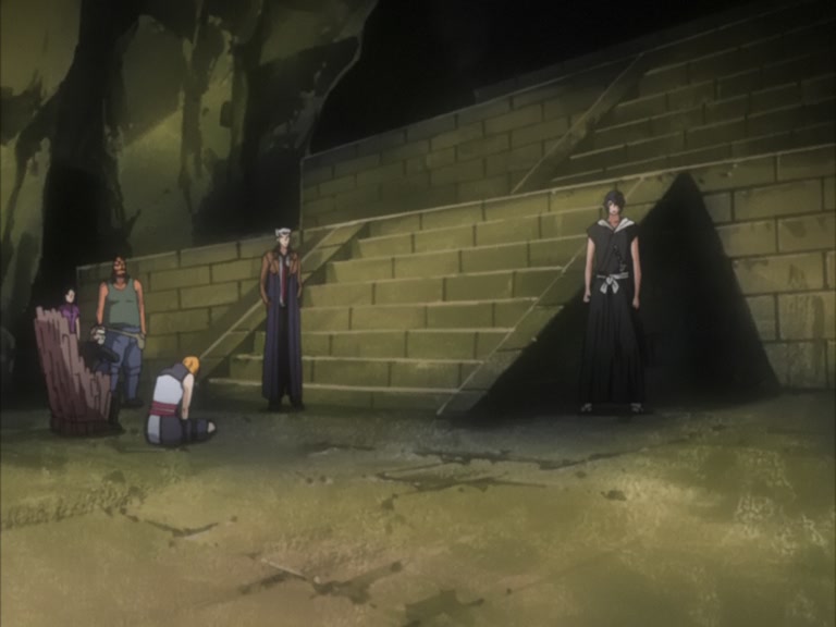 Bleach Ep 88: Annihilation of the Lieutenants?! Trap in the Underground Cave @ 00:06:36