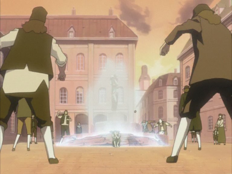 Bleach Ep 91: Shinigami and Quincy, the Reviving Power @ 00:03:56