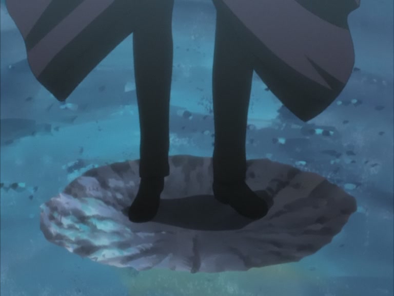 Bleach Ep 95: Byakuya Takes the Field! Dance of the Wind-Splitting Cherry Blossoms @ 00:08:35