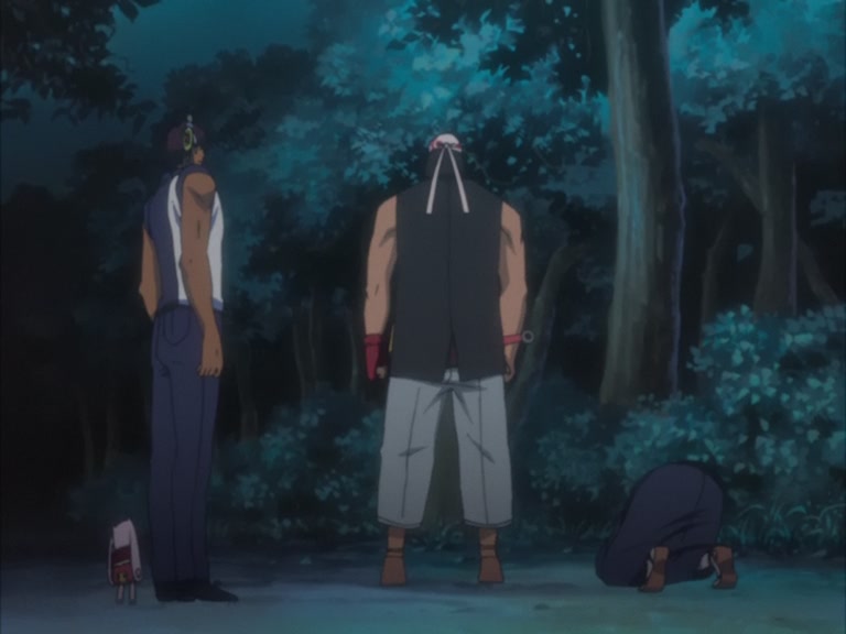 Bleach Ep 95: Byakuya Takes the Field! Dance of the Wind-Splitting Cherry Blossoms @ 00:15:31