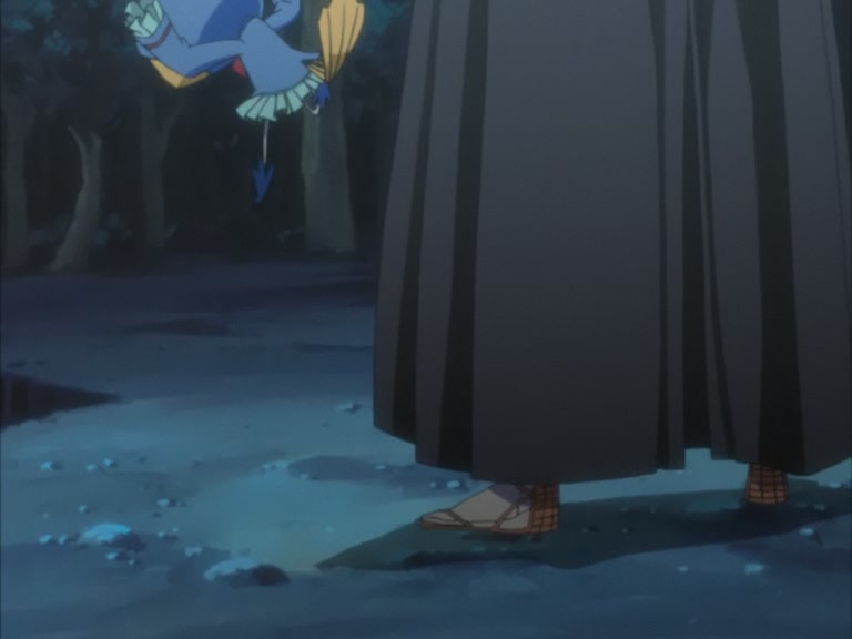 Bleach Ep 95: Byakuya Takes the Field! Dance of the Wind-Splitting Cherry Blossoms @ 00:19:46