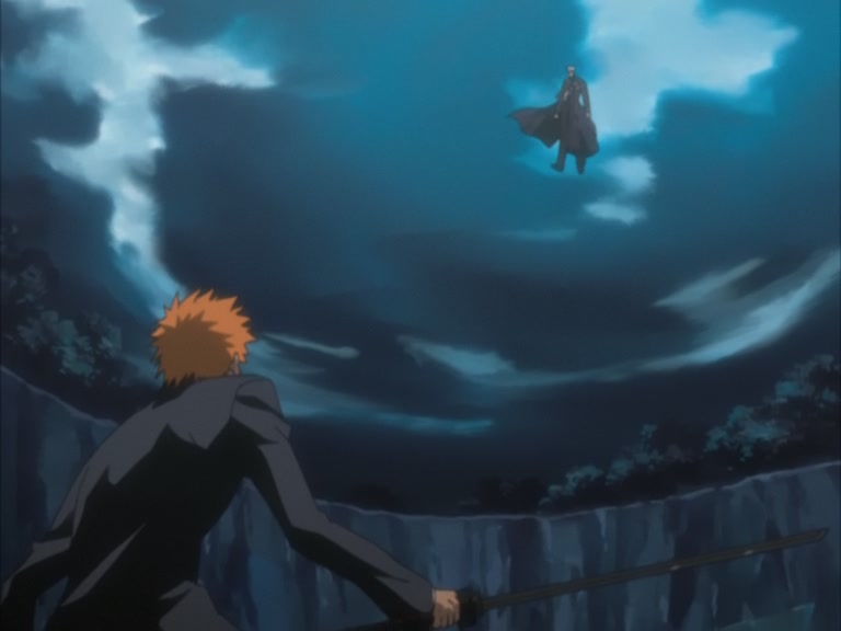 Bleach Ep 96: Ichigo, Byakuya, Kariya, The Battle of the Three Extremes! @ 00:03:26