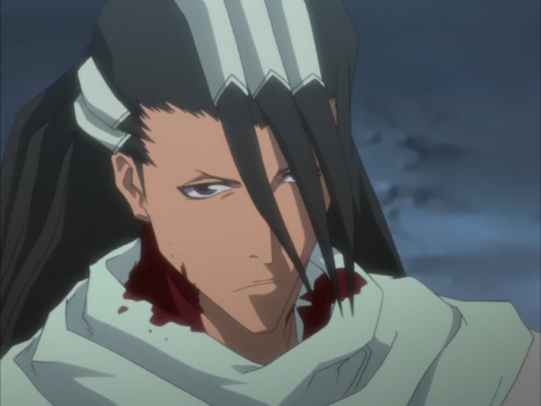 Bleach Ep 96: Ichigo, Byakuya, Kariya, The Battle of the Three Extremes! @ 00:04:05