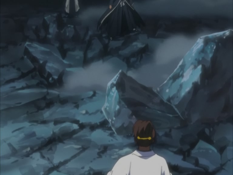 Bleach Ep 96: Ichigo, Byakuya, Kariya, The Battle of the Three Extremes! @ 00:07:20