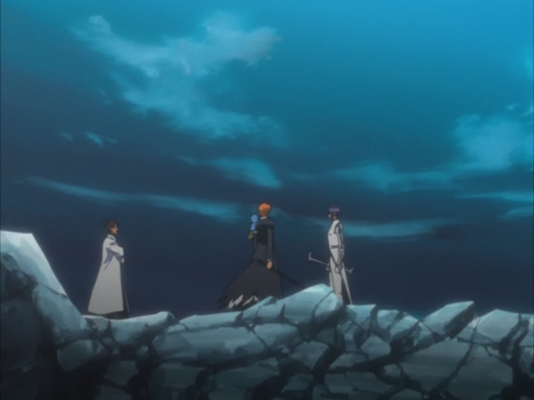 Bleach Ep 96: Ichigo, Byakuya, Kariya, The Battle of the Three Extremes! @ 00:12:41