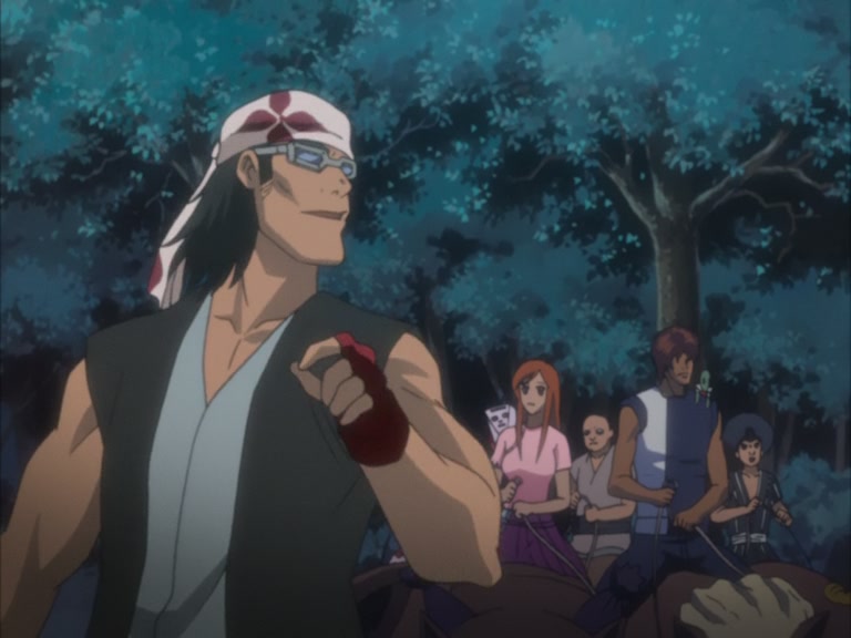 Bleach Ep 96: Ichigo, Byakuya, Kariya, The Battle of the Three Extremes! @ 00:13:30