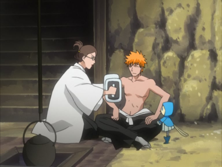 Bleach Ep 96: Ichigo, Byakuya, Kariya, The Battle of the Three Extremes! @ 00:14:19