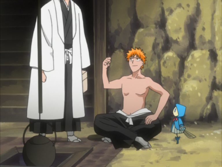 Bleach Ep 96: Ichigo, Byakuya, Kariya, The Battle of the Three Extremes! @ 00:14:28
