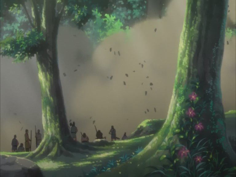 Bleach Ep 97: Hitsugaya Strikes! Slice the Enemy in the Middle of the Forest @ 00:01:44