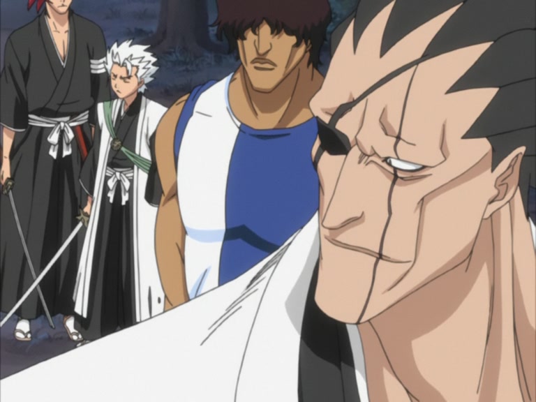 Bleach Ep 98: Clash! Zaraki Kenpachi vs. Ichinose Maki @ 00:07:21